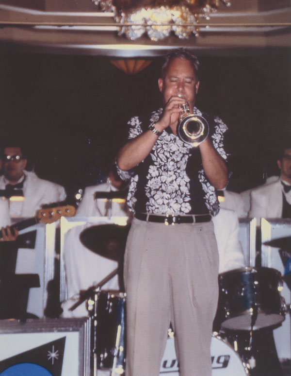 Performing with the Big Band at The Hyatt Regency Maui