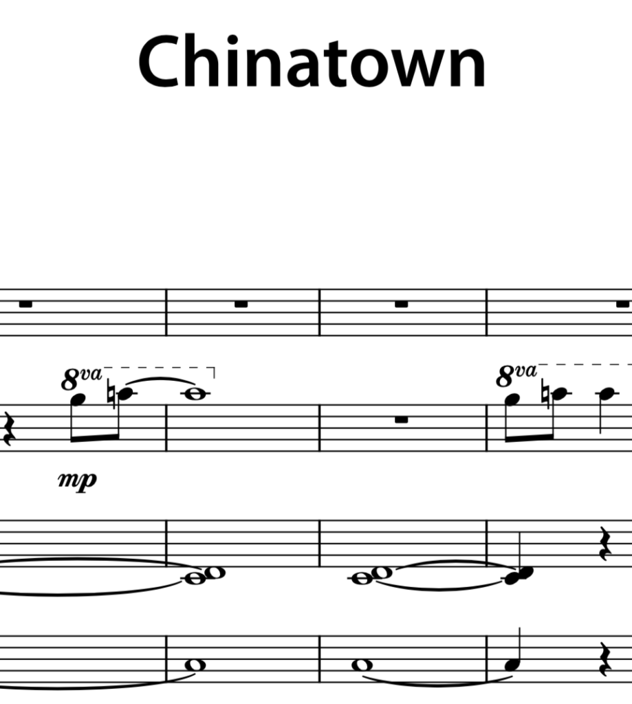 Chinatown Theme Fishing Trumpet